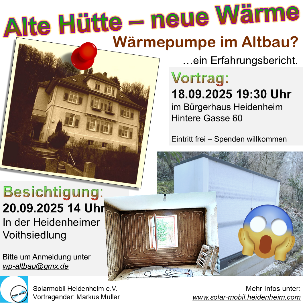 Alte Hütte - neue Wärme